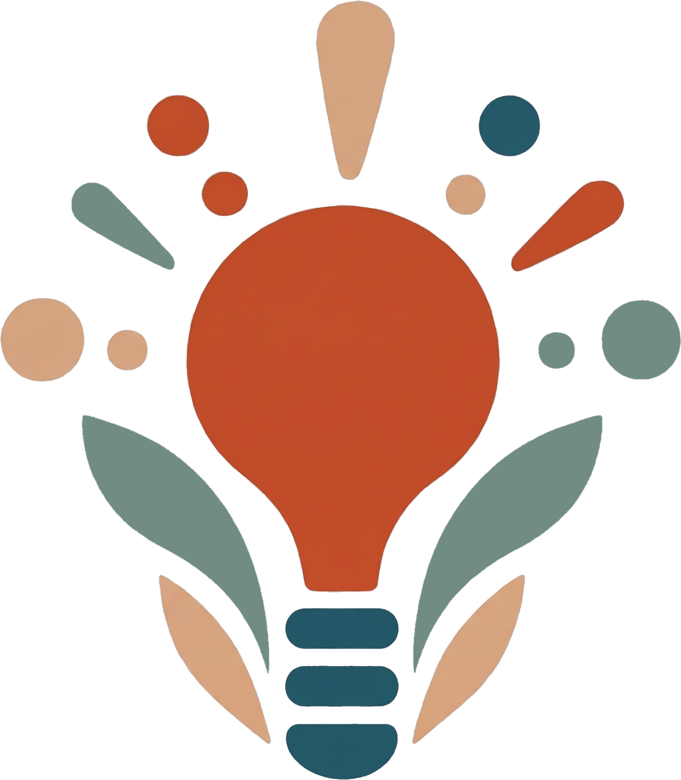Light bulb and ideas illustration